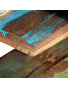 Mobile Porta TV 130x40x40 cm in Legno Massello di Recupero