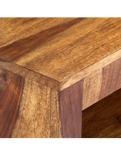 Mobile Porta TV 140x30x40cm in Legno Massello di Sheesham