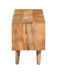 Mobile Porta TV 140x30x41 cm in Legno Massello di Mango
