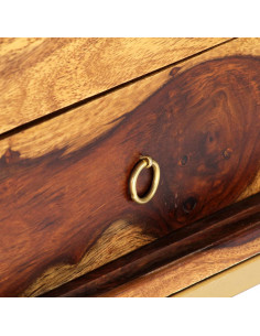 Mobile Porta TV 140x30x45 cm in Legno Massello di Sheesham