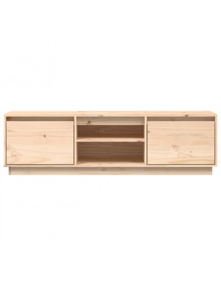 Mobile Porta TV 140x35x40 cm in Legno Massello di Pino