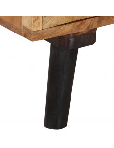 Mobile Porta TV 145x35x35 cm in Legno Massello di Acacia