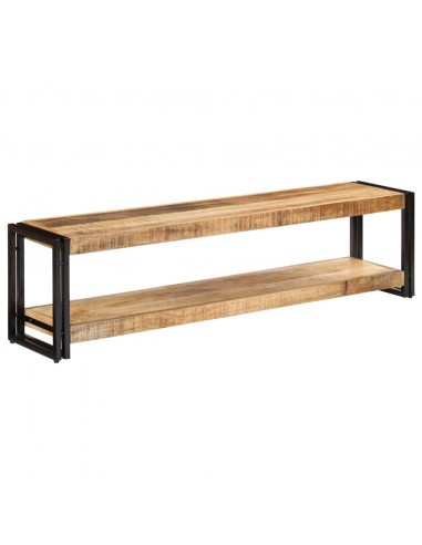 Mobile Porta TV 150x30x40 cm Legno Massello di Mango