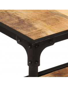 Mobile Porta TV 150x30x41 cm in Legno Massello di Mango