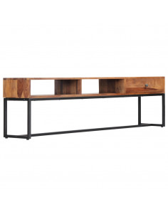 Mobile Porta TV 160x30x45 cm in Legno Massello di Sheesham