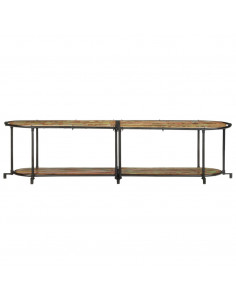 Mobile Porta TV 160x42x40 cm in Legno Massello di Recupero