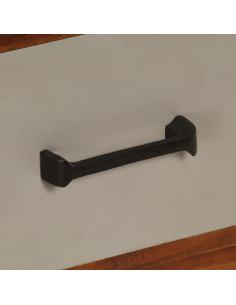 Mobile Porta TV 3 Cassetti 110x35x50cm Legno Massello di Acacia