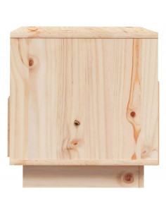 Mobile Porta TV 60x35x37 cm in Legno Massello di Pino