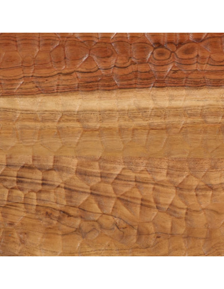Mobile Porta TV 70x33x46 cm in Legno Massello di Acacia