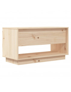 Mobile Porta TV 74x34x40 cm in Legno Massello di Pino