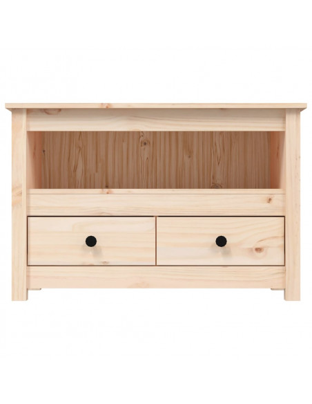 Mobile Porta TV 79x35x52 cm in Legno Massello di Pino