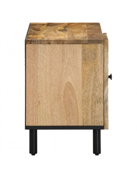 Mobile Porta TV 80x31x46 cm in Legno Massello di Mango