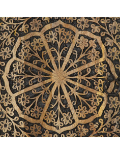 Mobile Porta TV 80x31x46 cm in Legno Massello di Mango