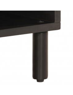 Mobile Porta TV 80x33x46 cm in Legno Massello di Acacia