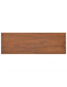 Mobile Porta TV 90x30x40 cm in Legno Massello di Teak
