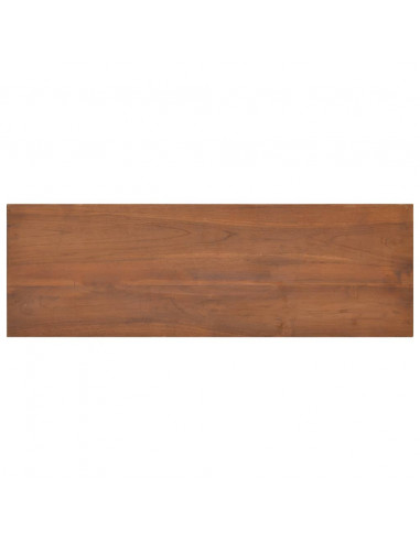 Mobile Porta TV 90x30x40 cm in Legno Massello di Teak