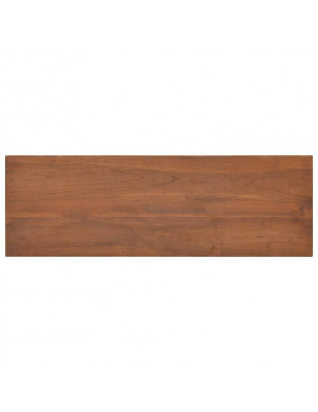 Mobile Porta TV 90x30x40 cm in Legno Massello di Teak