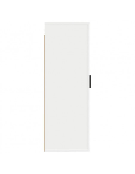 Mobile Porta TV a Parete Bianco 40x34,5x100 cm