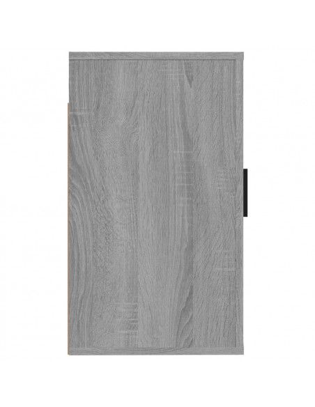 Mobile Porta TV a Parete Grigio Sonoma 40x34,5x60 cm