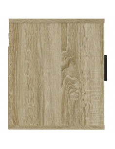 Mobile Porta TV a Parete Rovere Sonoma 40x34,5x40 cm