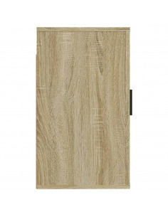 Mobile Porta TV a Parete Rovere Sonoma 40x34,5x60 cm