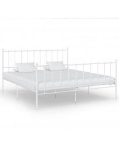 Giroletto Bianco in Metallo 140x200 cm 2