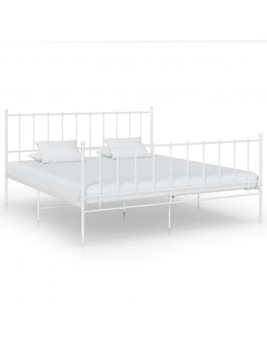 Giroletto Bianco in Metallo 140x200 cm