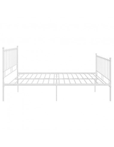 Giroletto Bianco in Metallo 140x200 cm