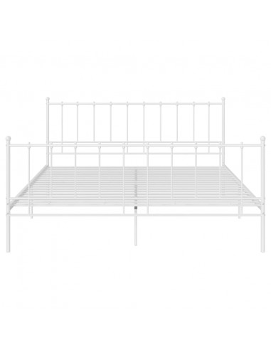 Giroletto Bianco in Metallo 140x200 cm