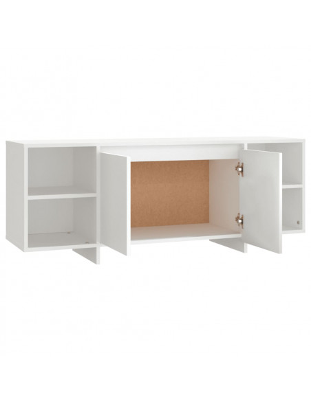 Mobile Porta TV Bianco 130x35x50 cm in Truciolato