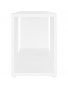 Mobile Porta TV Bianco 60x24x32 cm in Legno Multistrato