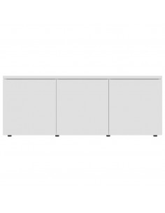 Mobile Porta TV Bianco 80x34x30 cm in Legno Multistrato
