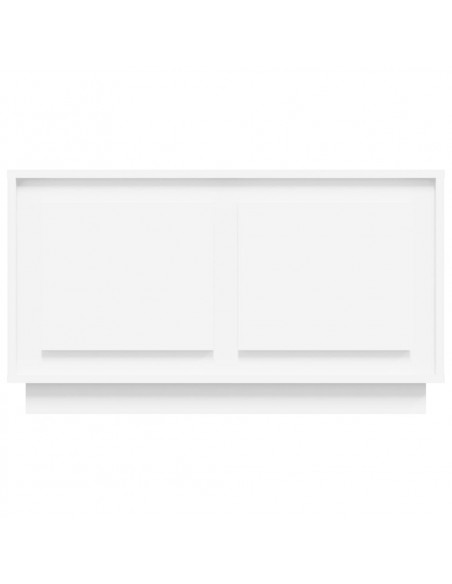 Mobile Porta TV Bianco 80x35x45 cm in Legno Multistrato