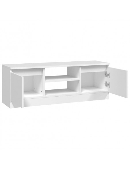 Mobile Porta TV con Anta Bianco 102x30x36 cm