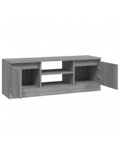 Mobile Porta TV con Anta Grigio Sonoma 102x30x36 cm