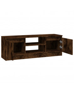 Mobile Porta TV con Anta Rovere Fumo 102x30x36 cm