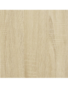 Mobile Porta TV con Ante in Vetro Rovere Sonoma 102x37x42 cm