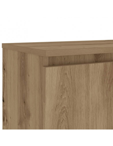 Mobile Porta TV con LED Artigianale 120x30x36 cm Multistrato