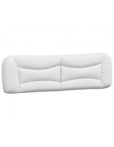 Letto con Materasso Bianco 180x200 cm in Similpelle