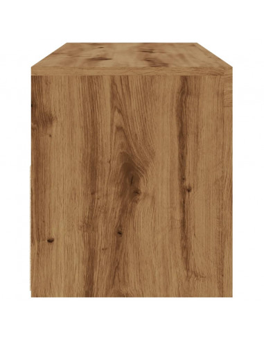 Mobile Porta TV con LED Artigianale 120x35x40 cm Multistrato