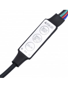 Mobile Porta TV con Luci LED Rovere Sonoma 290x36,5x40 cm