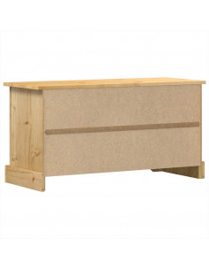 Mobile Porta TV Corona 100x40x52 cm in Legno Massello di Pino