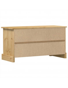 Mobile Porta TV Corona 100x40x52 cm in Legno Massello di Pino