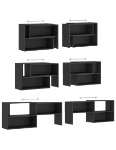 Mobile Porta TV Grigio 149x30x52 cm in Legno Multistrato