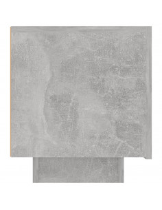 Mobile Porta TV Grigio Cemento 100x35x40 cm Legno Multistrato