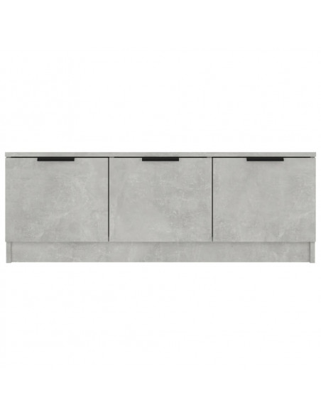Mobile Porta TV Grigio Cemento 102x35x36,5 cm Legno Multistrato