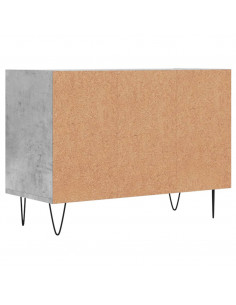 Mobile Porta TV Grigio Cemento 69,5x30x50 cm Legno Multistrato