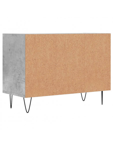 Mobile Porta TV Grigio Cemento 69,5x30x50 cm Legno Multistrato
