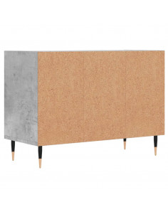 Mobile Porta TV Grigio Cemento 69,5x30x50 cm Legno Multistrato