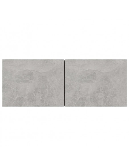 Mobile Porta TV Grigio Cemento 80x30x30 cm in Legno Multistrato